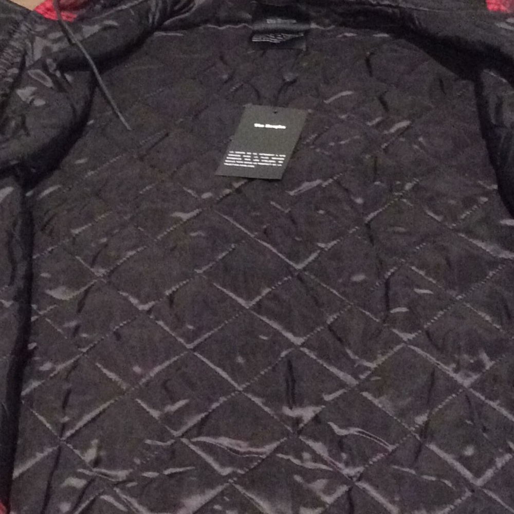The Kooples Hooded Dark Checks Jacket - Picture 5 of 14